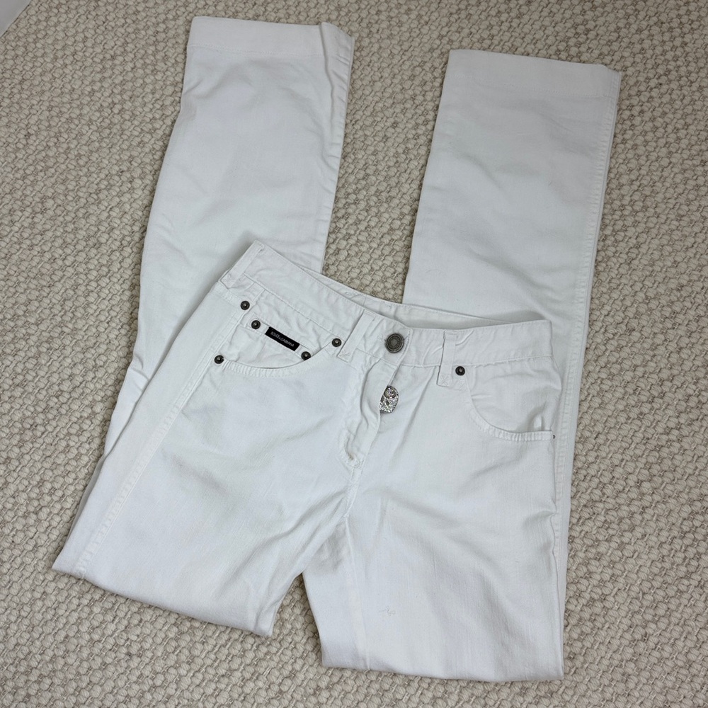 Dolce & Gabbana White Women's Jeans size 38